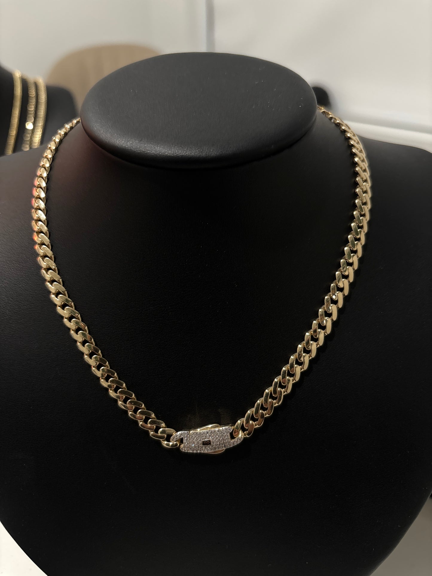 ⚜️ Cadena MONACI 14K – 6mm x 16 ⚜️