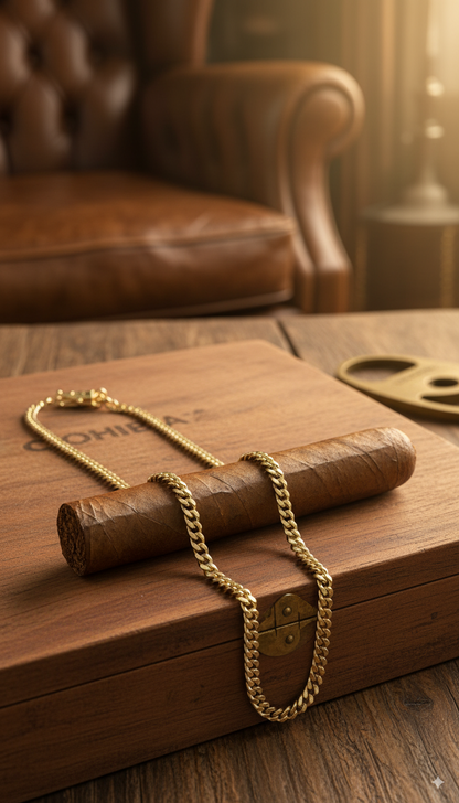 CADENA MIAMI CUBAN LINK - ORO MACIZO 10K
