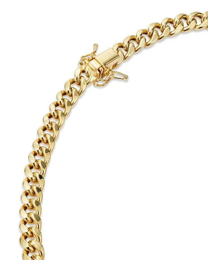 CADENA MIAMI CUBAN LINK - ORO MACIZO 10K